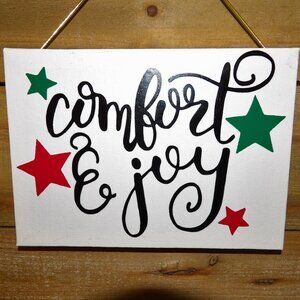 Holiday Hanging Canvas Collection - 9 Different Piece's to Choose From